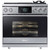 DOP36M94DLS Dacor 36" Contemporary Pro Natural Gas Dual-Fuel Steam Range with Griddle - Stainless Steel