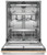 DW24UT4I2 Fisher & Paykel 24" 7 Series Smart Top Control Dishwasher with Wifi Connect and 3 Racks - 42 dBa - Custom Panel