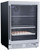 EBS52SS1 Elica Riserva Series 24" 4.8 cu. Ft. Beverage Center with Reversible Doors and Wine Racks - Stainless Steel