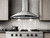 Elica EFG636S1 36" Foglia Wall Mount Hood - 600 CFM - Stainless Steel