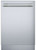 DWHD771WFM Thermador 24" Masterpiece Glass Care Center 7 Program Dishwasher with Star Speed Wash Cycle and Large Glassware Capacity - Stainless Steel with Masterpiece Series Handle