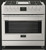 F6PGR364GS2 Fulgor Milano 36" Sofia Pro Gas Range with 4 Sealed Burners and Griddle - Stainless Steel