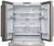 FBFD361 Bluestar 36" Counter Depth French Door Refrigerator - Stainless Steel