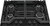 FCCG3027AB Frigidaire 30" Gas Cooktop with 4 Burners - Black