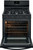 FCRG3052AB Frigidaire 30" Freestanding Gas Range with Quick Boil and Sealed Gas Burners - Black