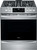 FGGH3047VF Frigidaire 30'' Gas Front Control Freestanding Range with True Convection and Air Fry - Smudge Proof Stainless Steel