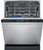 FGIP2468UF Frigidaire Gallery 24" Built In Pocket Handle Dishwasher with Dual Orbit Clean and 14 Place Settings - Smudge Proof Stainless Steel