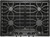 FFGC3026SB Frigidaire 30" Gas Cooktop with 4 Sealed Burners and Ready-Select Controls - Black