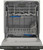 FGIP2468UD Frigidaire Gallery 24" Built In Pocket Handle Dishwasher with Dual Orbit Clean and 14 Place Settings - Smudge Proof Black Stainless