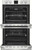 FPET3077RF Frigidaire Professional 30" Double Electric Wall Oven With 4.6 Cu Ft Dual Convection Ovens - Stainless Steel
