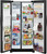 FRSS2323AD Frigidaire 33" Side By Side 22.2 Cu. Ft. Refrigerator - Black Stainless Steel
