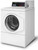 FV6000WN Speed Queen 27" 3.42 cu. ft. Rear Control Light Commercial Coin Drop Front Load Washer with Drain Pump - White