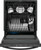 GDPH4515AD Frigidaire Gallery 24" Top Control Dishwasher - 52 dBa - Black Stainless Steel