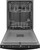 GDT630PGRBB GE 24" Top Control Dishwasher - 50 dBa - Black