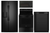 Package 25 - GE Appliance Package - 4 Piece Appliance Package with Electric Range - Black