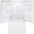 GFE26JGMWW GE 36" 25.6 Cu. Ft French Door Refrigerator - White