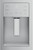 GFE26JYMFS GE 36" 25.6 Cu. Ft. French-Door Refrigerator with LED Lighting - Fingerprint Resistant Stainless Steel