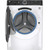 GFW850SSNWW GE 28" Front Load Steam Washer 5.0 Cu. Ft. with SmartDispense WiFi OdorBlock and Sanitize and Allergen - White