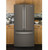 GNE25JMKES GE 33" French Door 24.8 Cu. Ft. Refrigerator with Internal Water Dispenser - Fingerprint Resistant Slate