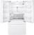 GNE27JGMWW GE 36" 27.0 Cu. Ft. French Door Refrigerator with LED Lighting and Turbo Cool Setting - White