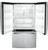 GNE27JYMFS GE 36" 27 Cu. Ft. French Door Refrigerator - Fingerprint Resistant Stainless Steel