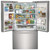 GRFN2853AF Frigidaire Gallery 36" 28.8 cu ft French Door Refrigerator - SmudgeProof Stainless Steel