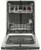 GDP615HBMTS GE 24" Hybrid Stainless Steel Interior Dishwasher with Steam Prewash and DryBoost - Black Stainless Steel