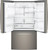GFE28HMKES GE 36" 27.8 Cu. Ft. French-Door Refrigerator with Showcase LED lighting and TwinChill Evaporators - Slate