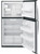 GIE21GSHSS GE 33" 21.2 Cu. Ft. Top-Freezer Refrigerator - Stainless Steel