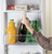 GSS25IMNES GE 36" 25.1 Side-By-Side Refrigerator with Glass Freezer Shelves and Color Match Dispenser - Fingerprint Resistant Slate