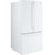 GWE19JGLWW GE 33" 18.6 Cu. Ft. Counter-Depth French Door Refrigerator with Turbo Cool Setting and Quick Space Shelf - White