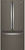 GWE19JMLES GE 33" 18.6 Cu. Ft. Counter-Depth French Door Refrigerator with Turbo Cool Setting and Quick Space Shelf - Slate