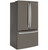 GWE23GMNES GE 36" Counter Depth 23.1 cu ft French Door Refrigerator - Fingerprint Resistant Slate