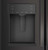 GYE22GENDS GE 36" 22.1 Cu. Ft. Counter-Depth French Door Refrigerator with TwinChill Evaporators - Fingerprint Resistant Black Slate