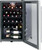 GWS04HAESS 19" GE Free Standing Wine Center with Interior Lighting and 30 Bottle Capacity - Stainless Steel