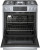 HDI8056U Bosch 30" Dual Fuel Slide in Range with European Convection Oven and 11 Specialized Cooking Modes - 800 Series - Stainless Steel