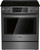 HEI8046U Bosch 30" 800 Series 5 Element Electric Slide-in Range with European Convection - Black Stainless Steel