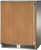 HH24WS42L Perlick 24" Signature Series Shallow Depth Undercounter Wine Reserve with Custom Panel Solid Door - Left Hinge