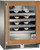 HH24WS44R Perlick 24" Signature Series Shallow Depth Undercounter Wine Reserve with Custom Panel Glass Door - Right Hinge