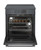 HII8047U Bosch 30" Bosch 800 Series Induction Slide-in Range - Black Stainless Steel