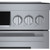 HIS8055U Bosch 30" Induction Industrial Style Range - Stainless Steel