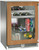 HP24BS44L Perlick 24" Signature Series Undercounter Beverage Center with Custom Panel Glass Door - Left Hinge