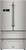 HRF3601F Thor Kitchen 36" Professional Counter Depth Freestanding French Door Refrigerator - Stainless Steel