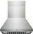 HPCB36NS Thermador 36" Professional Series 24 inch Depth Chimney Wall Hood with 1000 CFM Blower - Stainless Steel