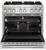 JDRP436HL JennAir RISE 36" Dual Fuel Professional Range 6 Burners - Stainless Steel