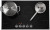 JEC3536HS JennAir 36" Lustre Stainless Electric Cooktop - Black with Stainless Trim