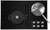 JED3536GS JennAir 30" Euro-Style Electric Downdraft Cooktop with 5 Elements - Black with Stainless Trim