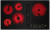JennAir JED4536KB 36" Oblivion Downdraft Electric Cooktop with 5 Elements - Black