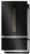 JF42NXFXDE JennAir 42" Built In French Door Refrigerator - Custom Panel