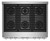 JGRP436HM JennAir NOIR 36" Gas Professional Range 6 Burners - Floating Black Glass